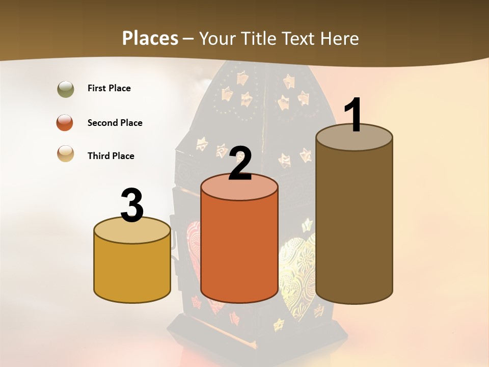 Background Lamp Light PowerPoint Template