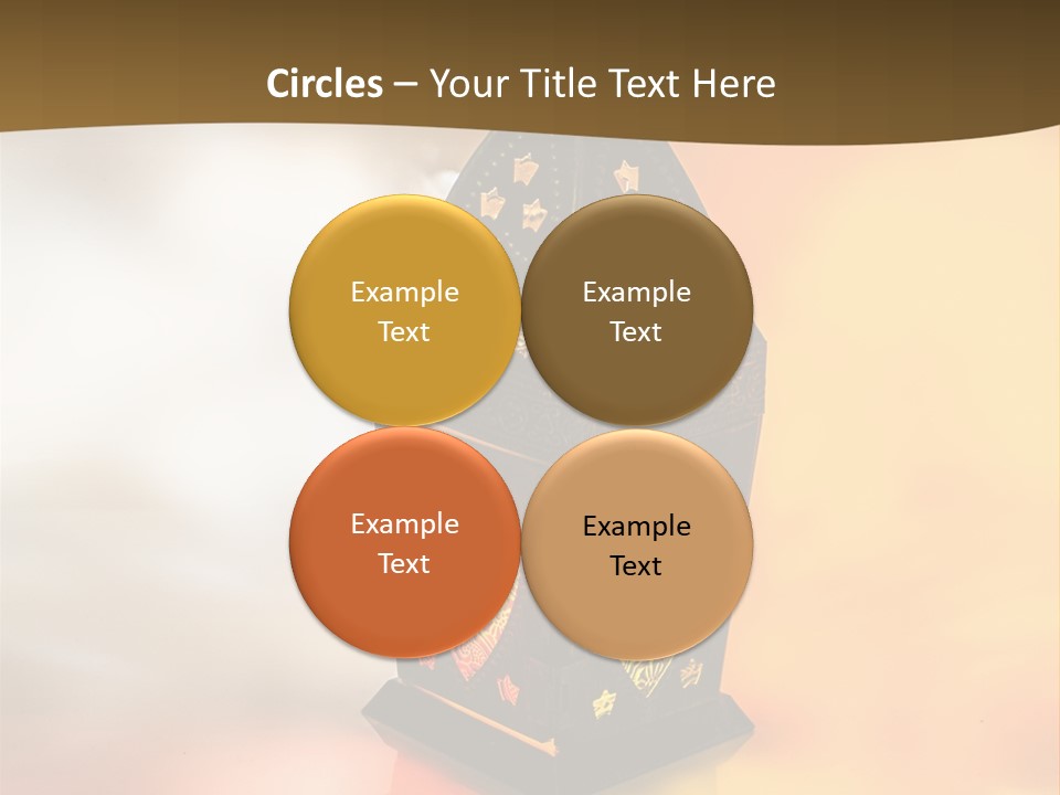 Background Lamp Light PowerPoint Template