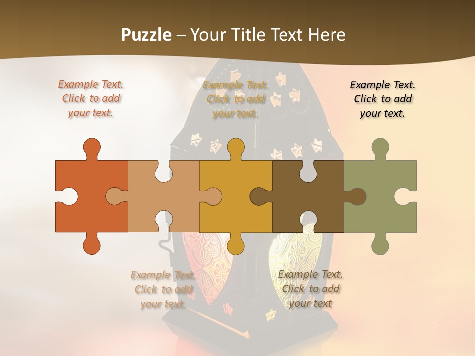 Background Lamp Light PowerPoint Template