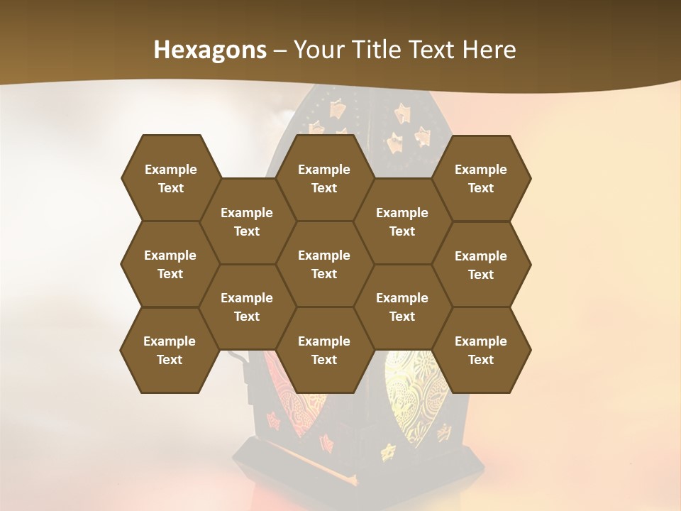 Background Lamp Light PowerPoint Template
