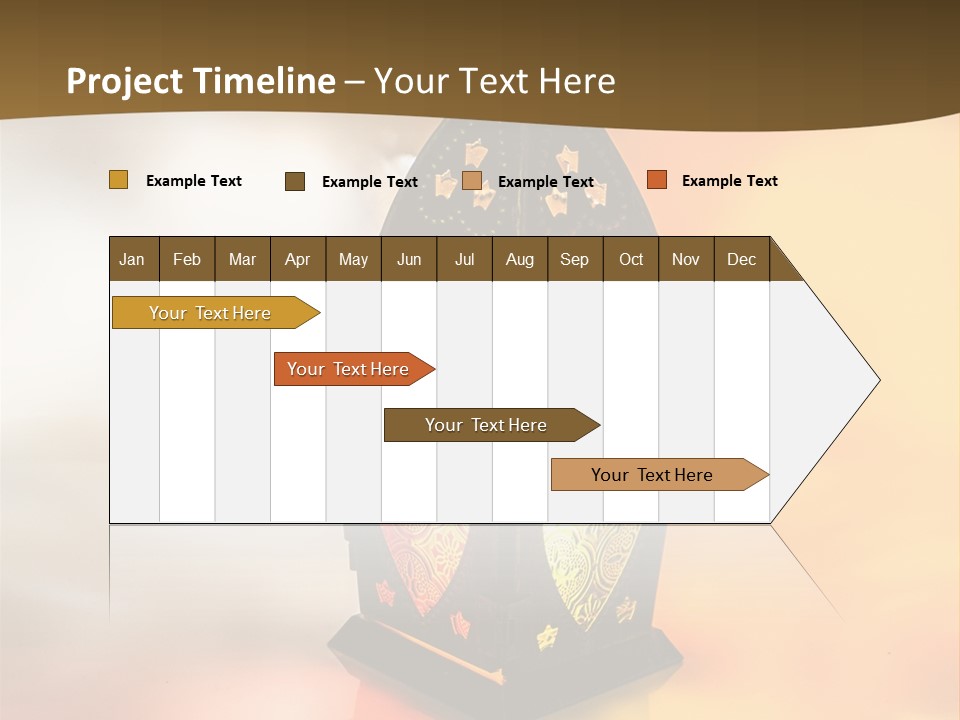 Background Lamp Light PowerPoint Template