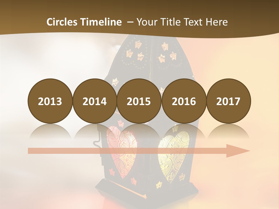 Background Lamp Light PowerPoint Template
