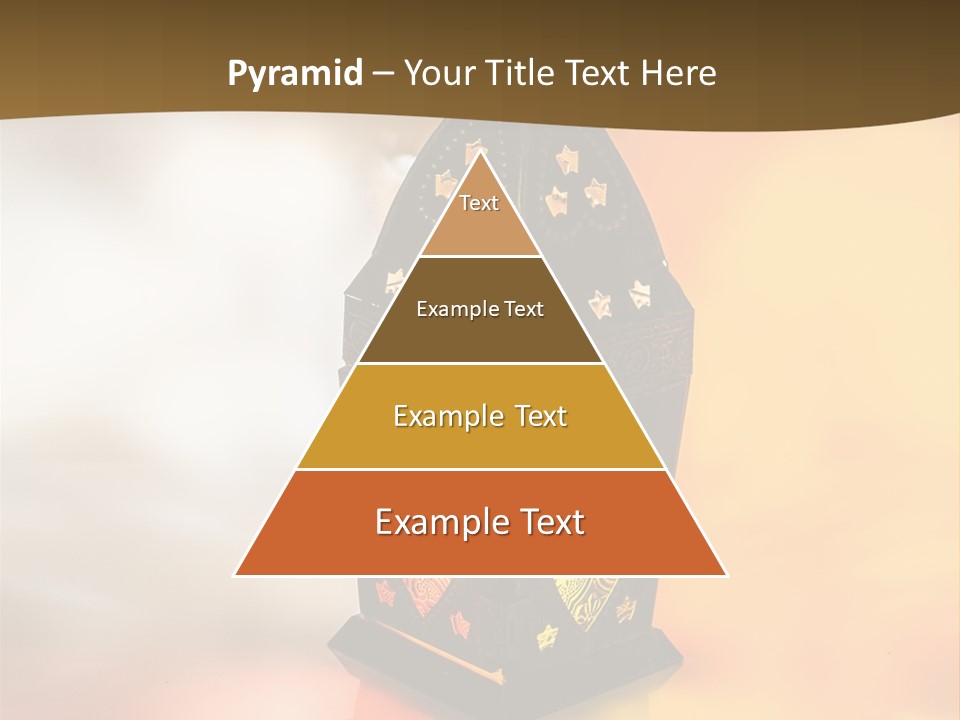 Background Lamp Light PowerPoint Template