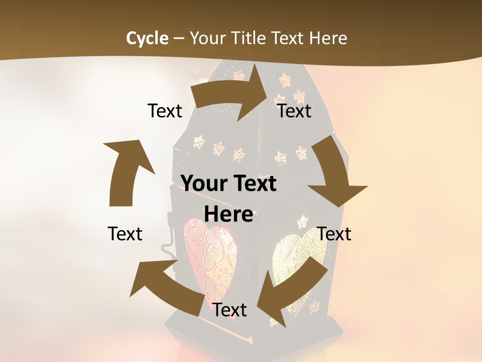 Background Lamp Light PowerPoint Template