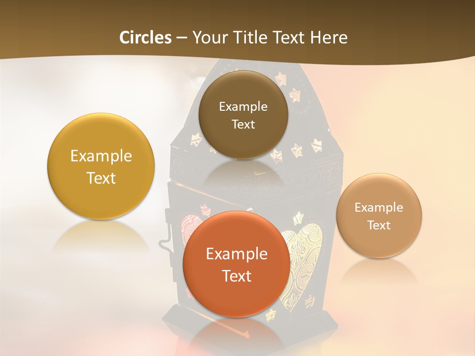 Background Lamp Light PowerPoint Template