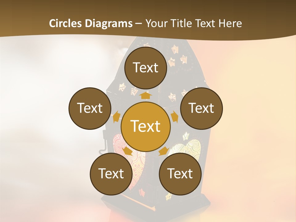 Background Lamp Light PowerPoint Template