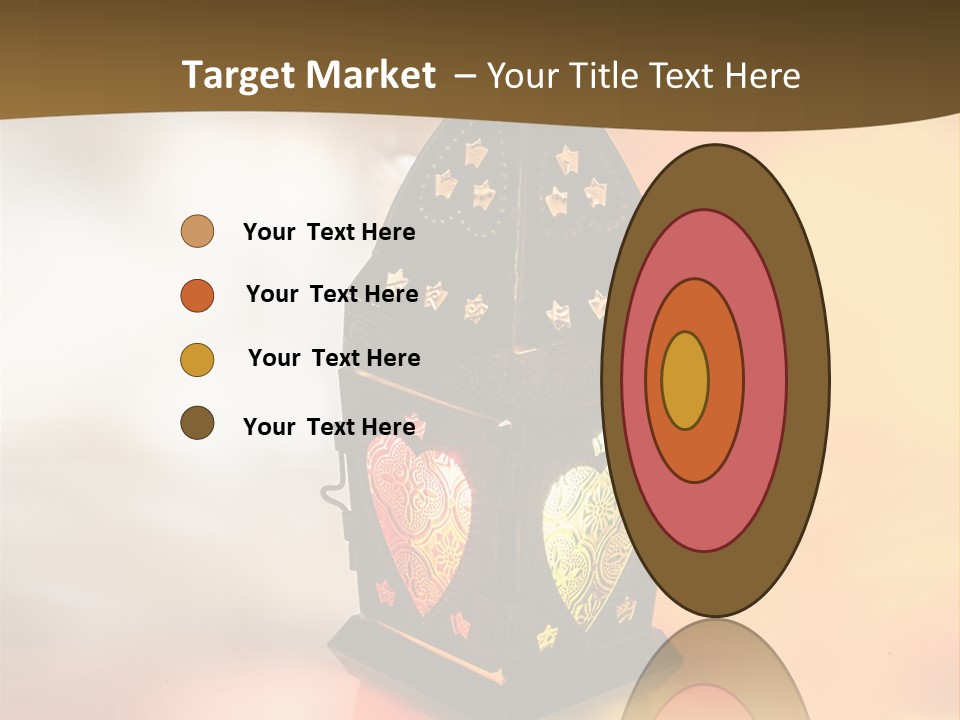 Background Lamp Light PowerPoint Template