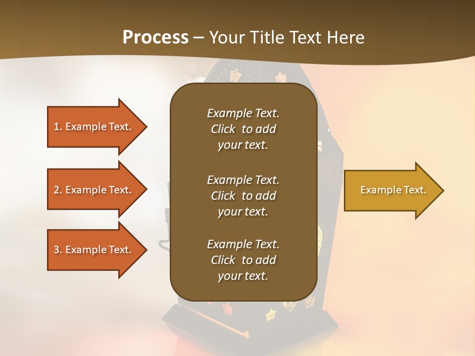 Background Lamp Light PowerPoint Template
