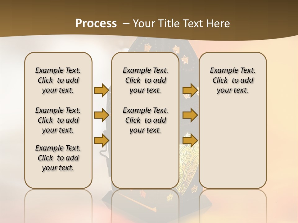 Background Lamp Light PowerPoint Template