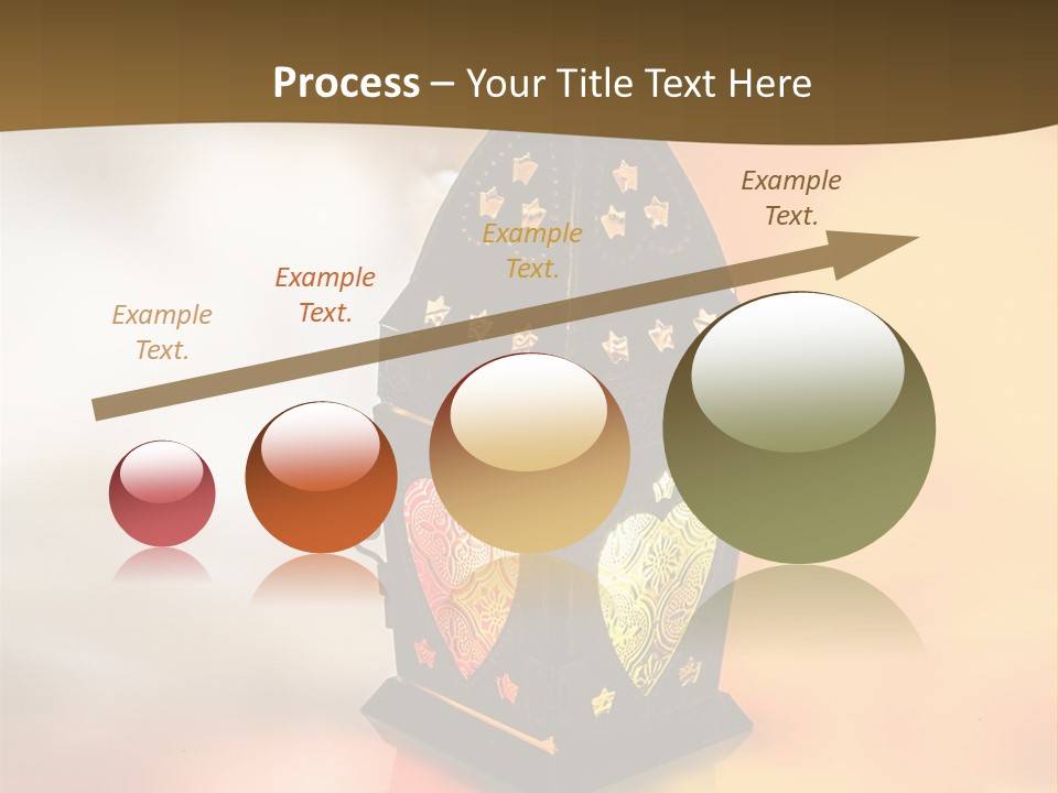 Background Lamp Light PowerPoint Template