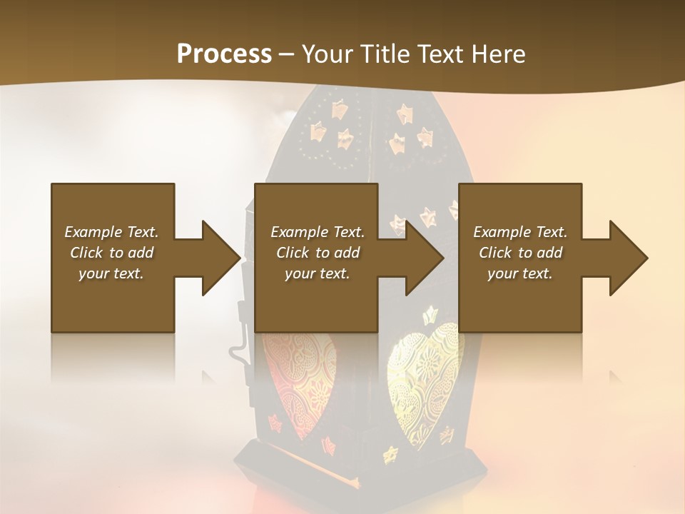 Background Lamp Light PowerPoint Template