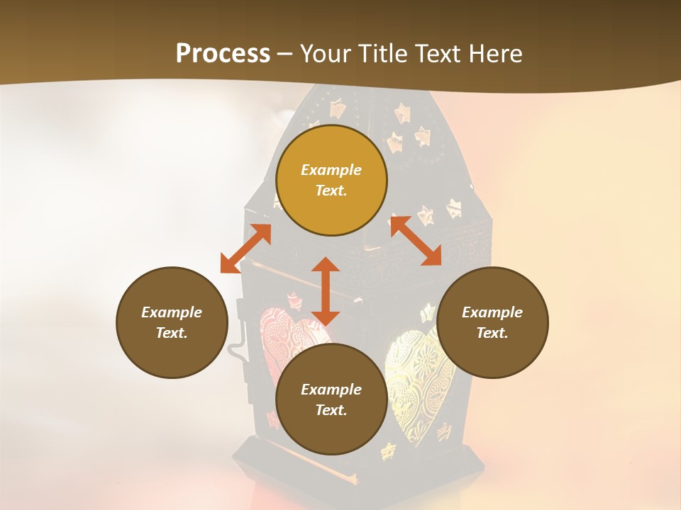Background Lamp Light PowerPoint Template