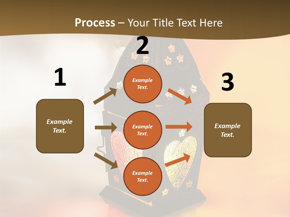 Background Lamp Light PowerPoint Template
