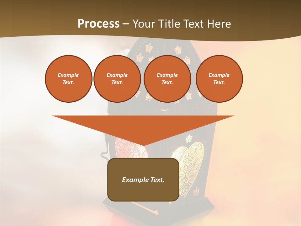 Background Lamp Light PowerPoint Template