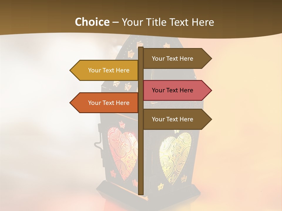 Background Lamp Light PowerPoint Template