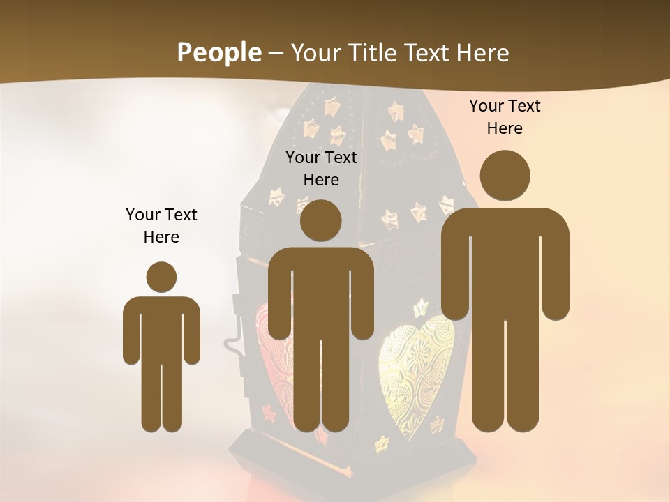 Background Lamp Light PowerPoint Template