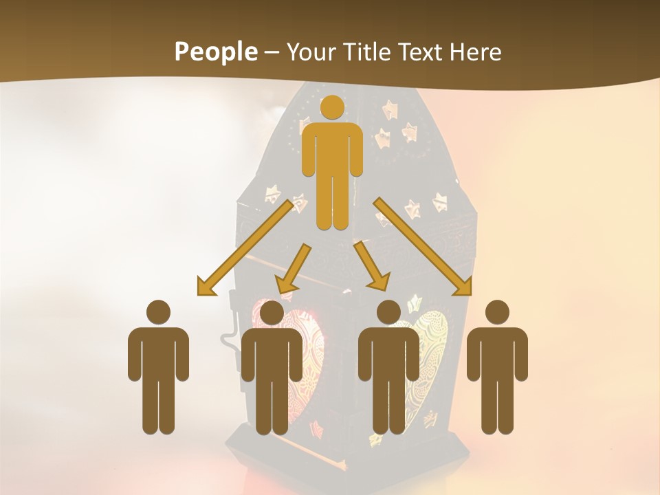 Background Lamp Light PowerPoint Template