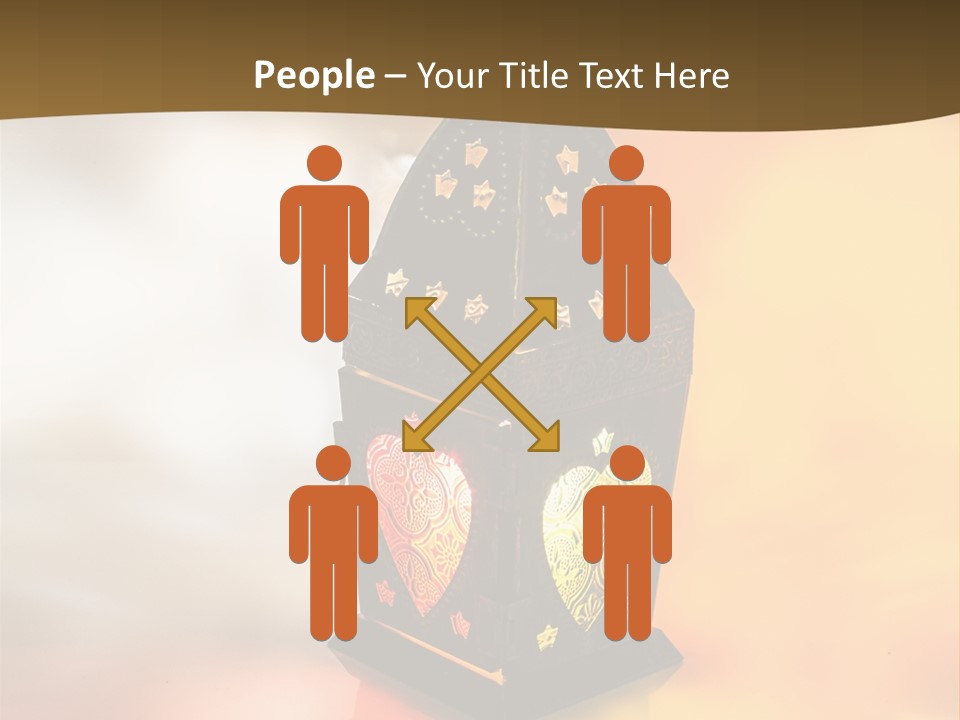 Background Lamp Light PowerPoint Template