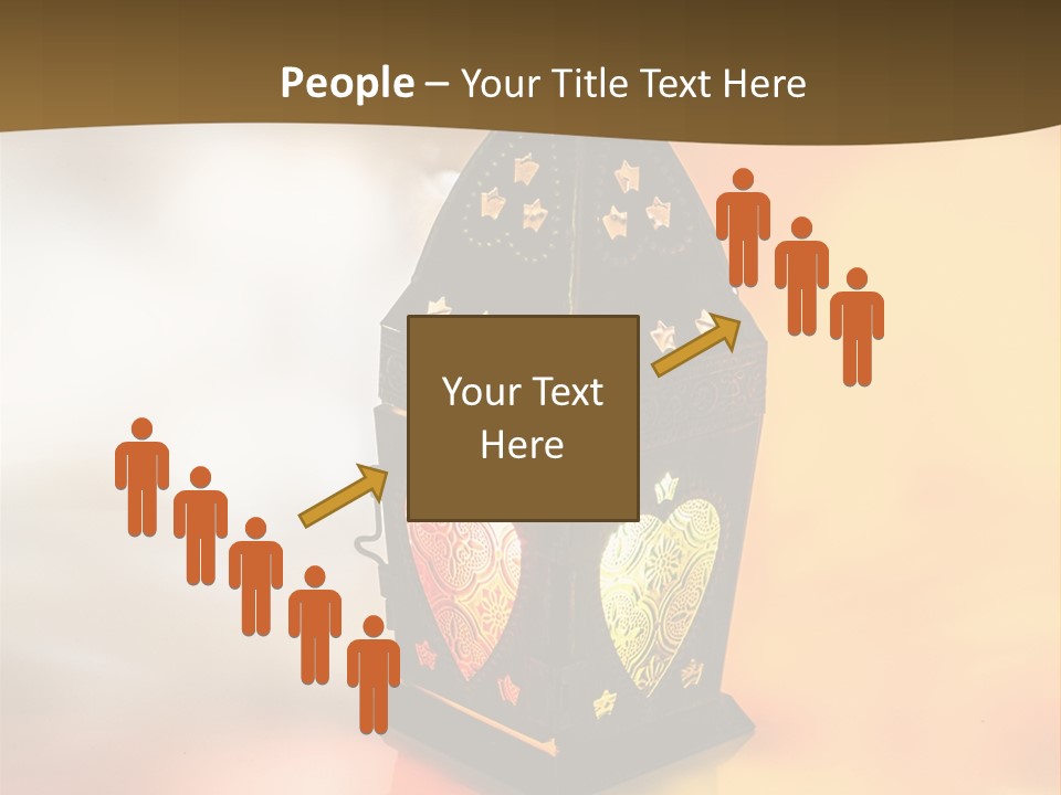 Background Lamp Light PowerPoint Template