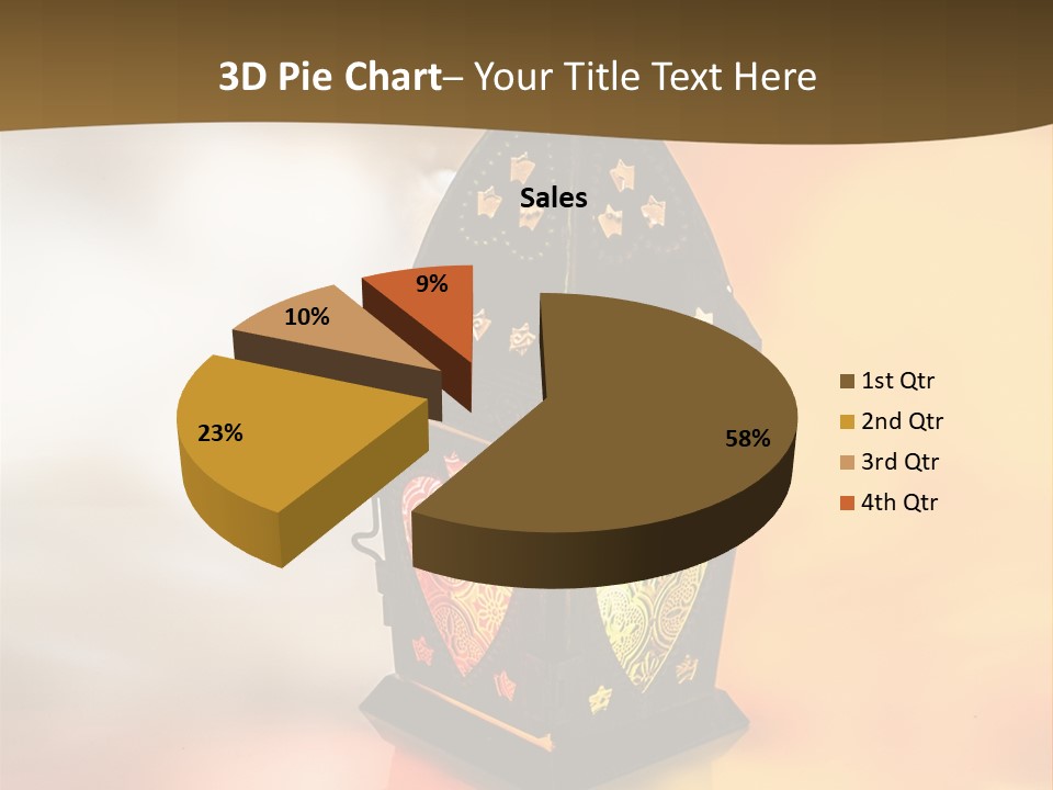 Background Lamp Light PowerPoint Template