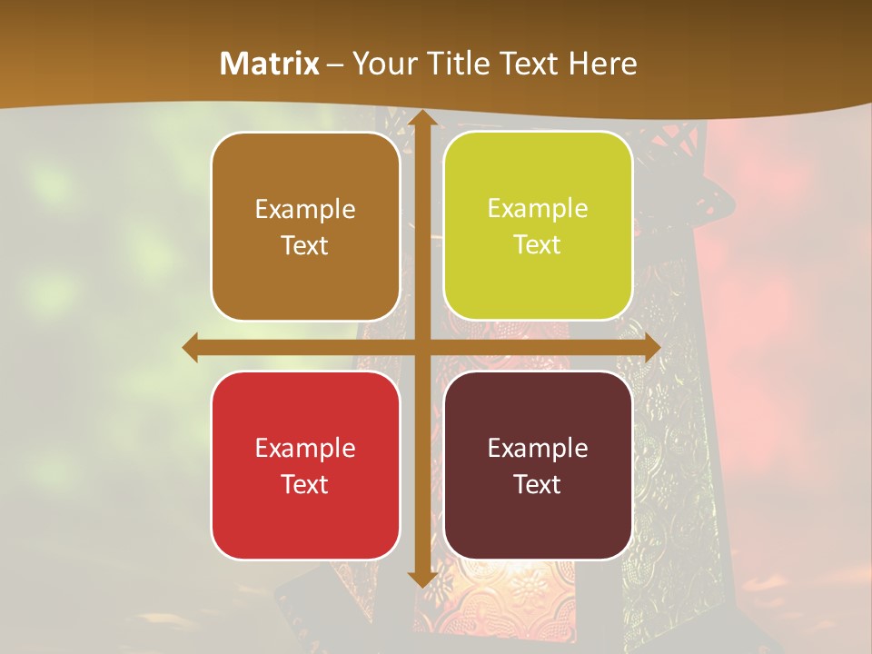 Holy Lamp Myth PowerPoint Template