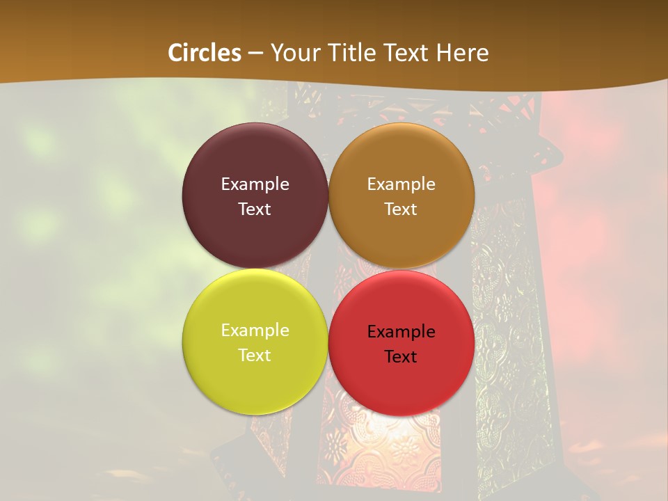 Holy Lamp Myth PowerPoint Template