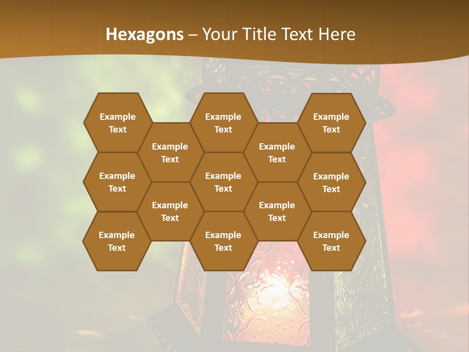 Holy Lamp Myth PowerPoint Template