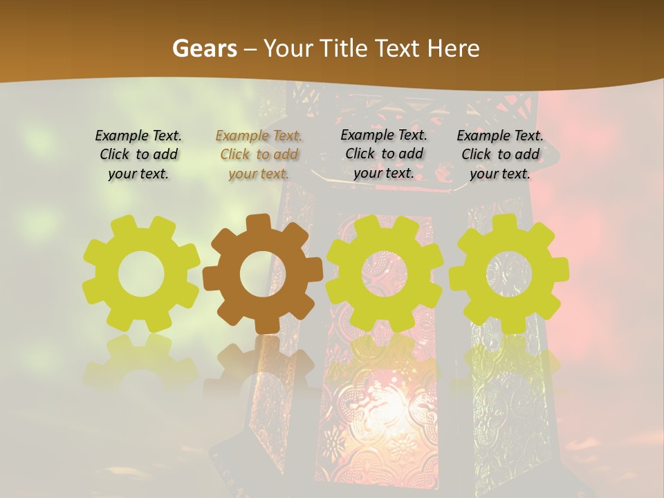 Holy Lamp Myth PowerPoint Template