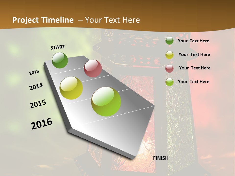 Holy Lamp Myth PowerPoint Template