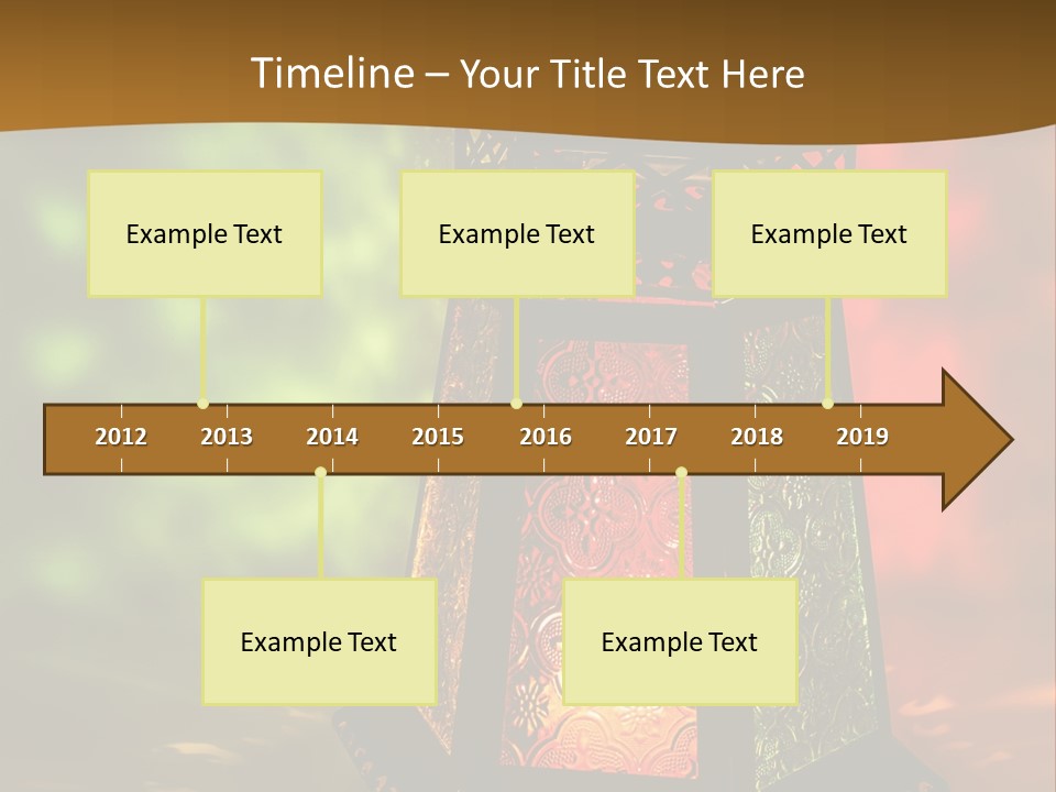 Holy Lamp Myth PowerPoint Template