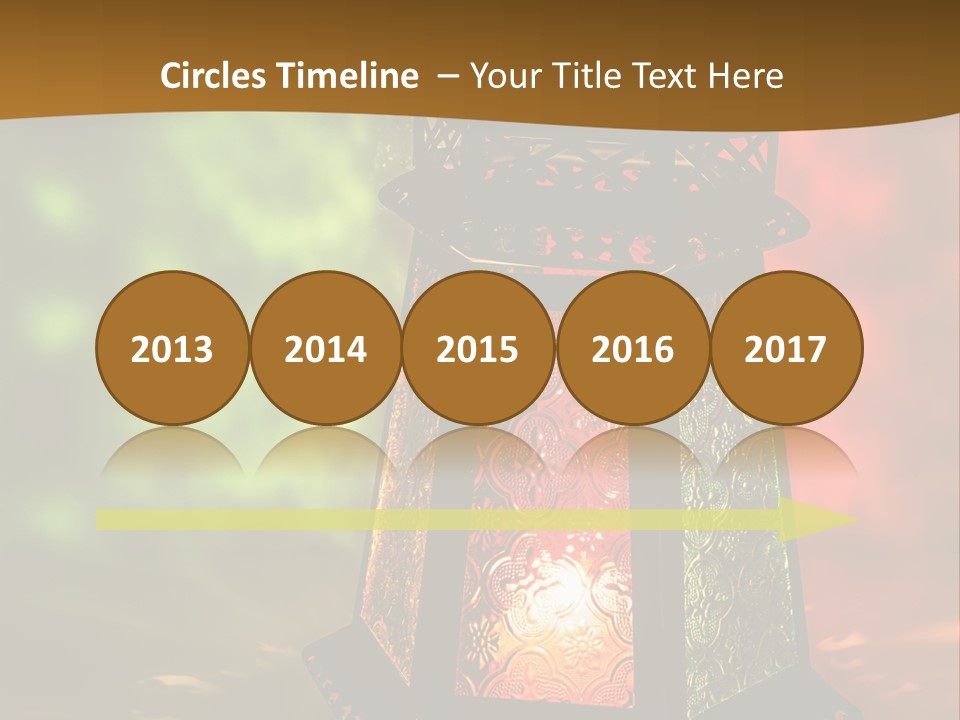 Holy Lamp Myth PowerPoint Template