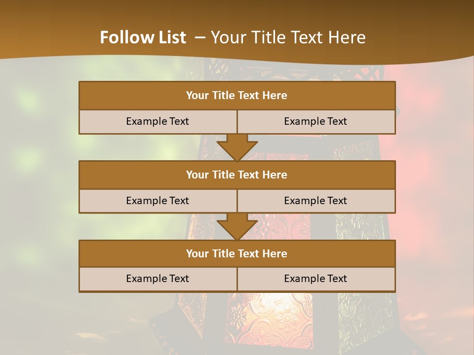 Holy Lamp Myth PowerPoint Template