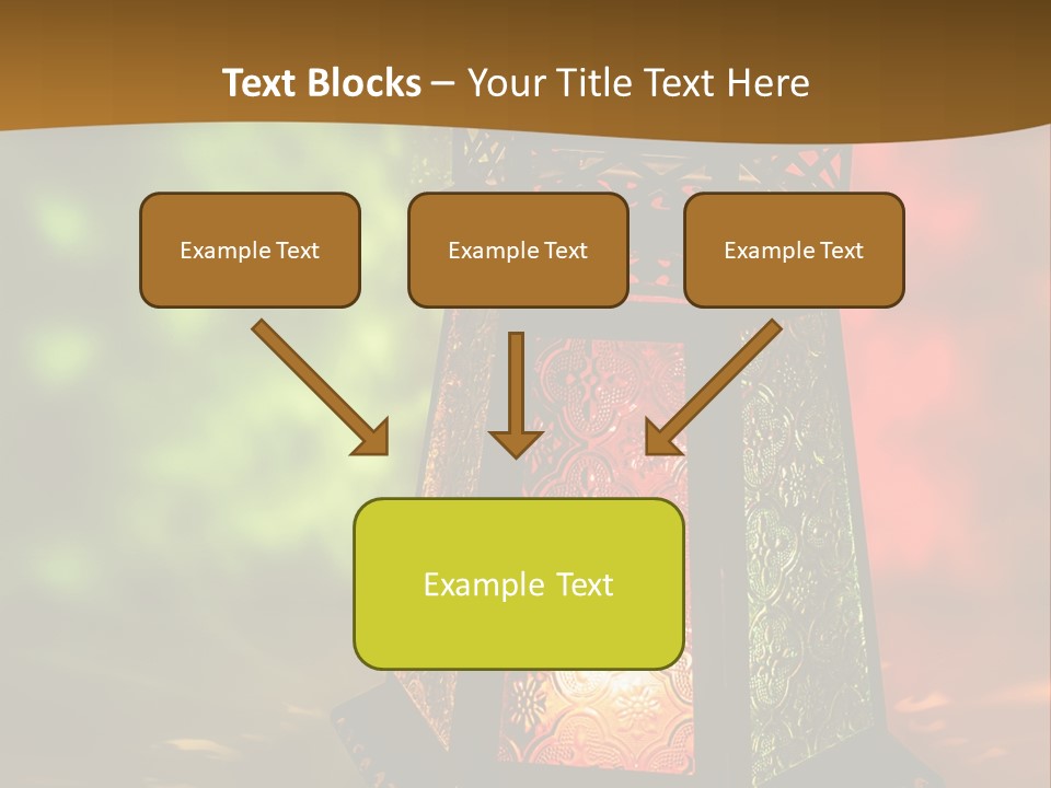 Holy Lamp Myth PowerPoint Template