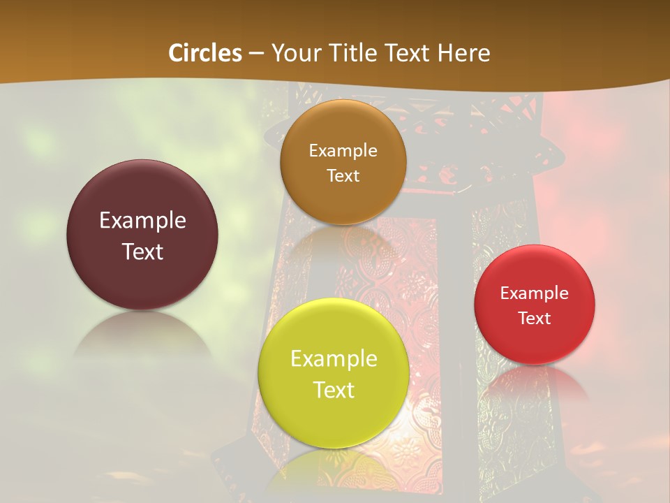 Holy Lamp Myth PowerPoint Template