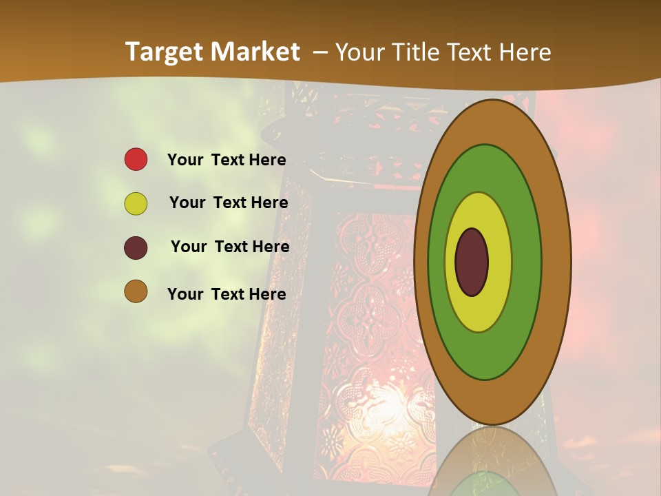 Holy Lamp Myth PowerPoint Template