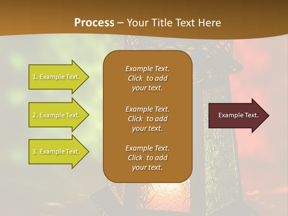 Holy Lamp Myth PowerPoint Template