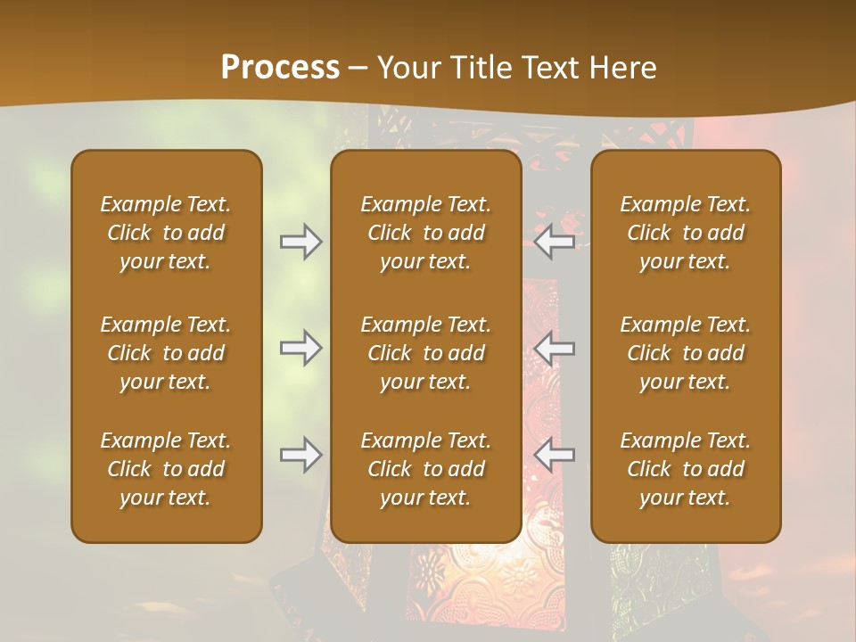 Holy Lamp Myth PowerPoint Template