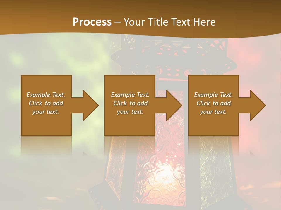 Holy Lamp Myth PowerPoint Template