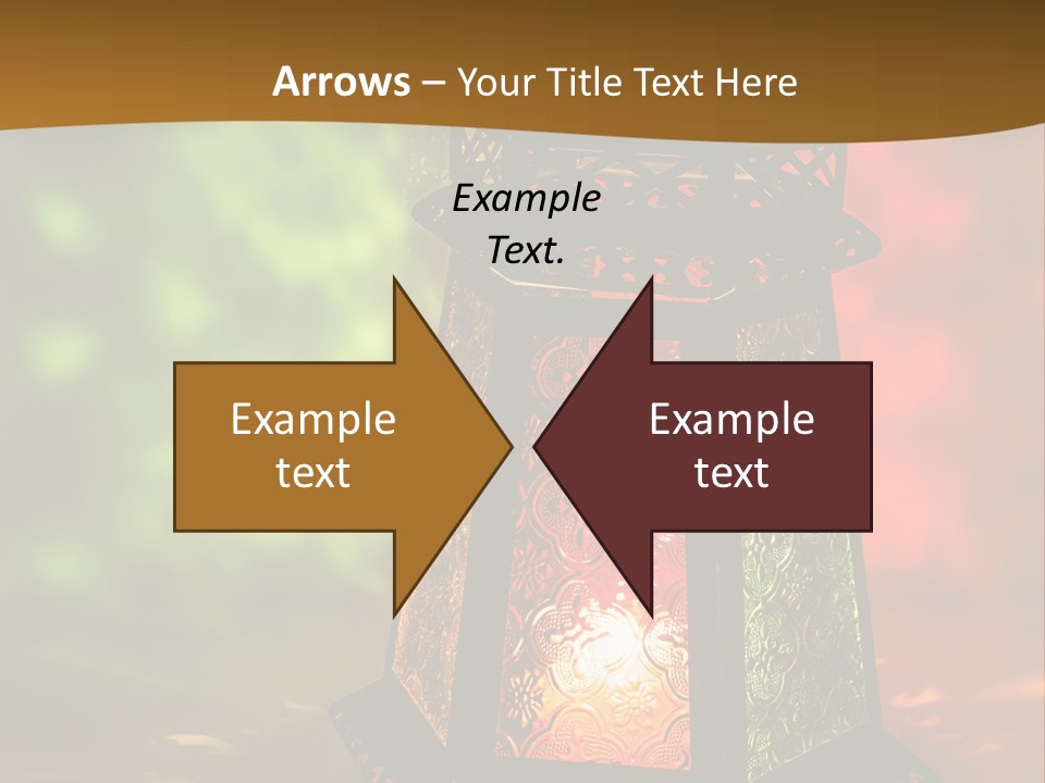 Holy Lamp Myth PowerPoint Template