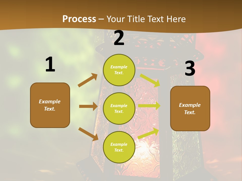 Holy Lamp Myth PowerPoint Template