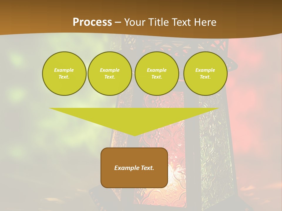 Holy Lamp Myth PowerPoint Template