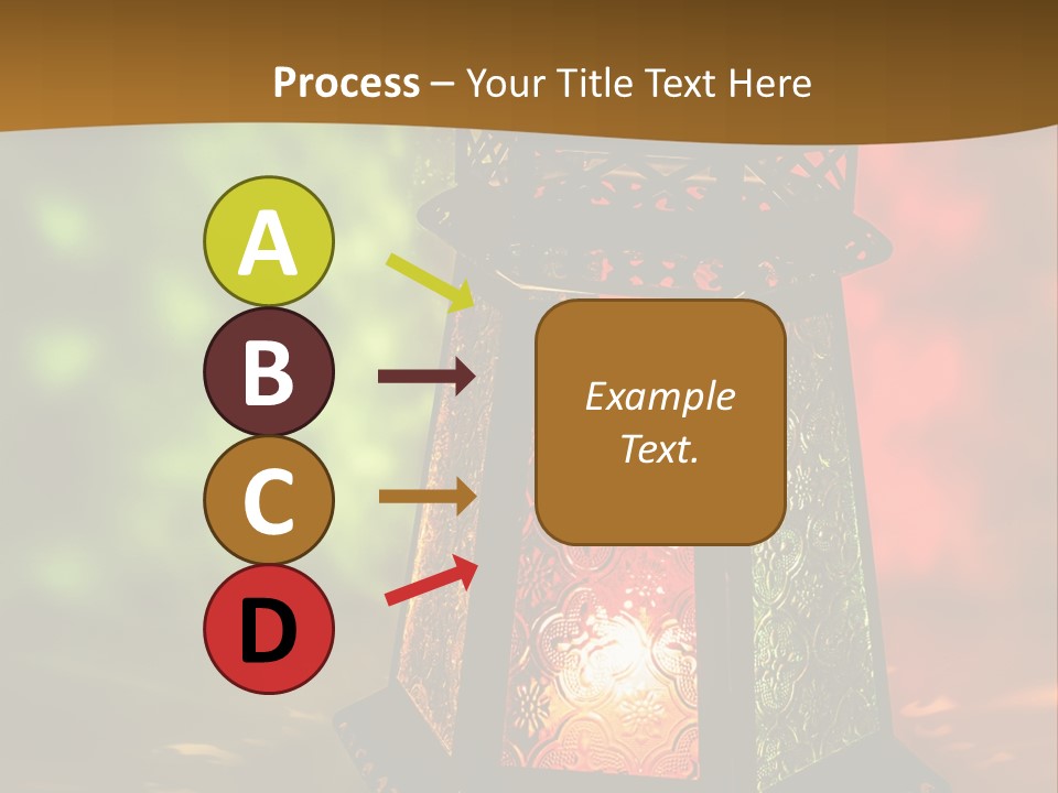 Holy Lamp Myth PowerPoint Template