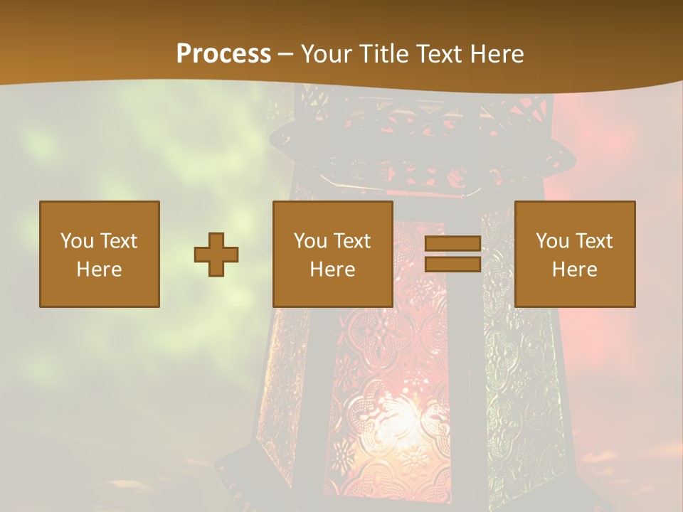 Holy Lamp Myth PowerPoint Template