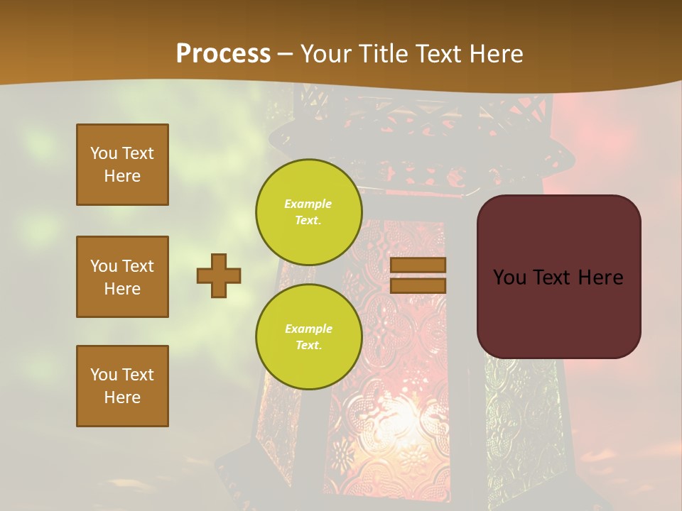 Holy Lamp Myth PowerPoint Template