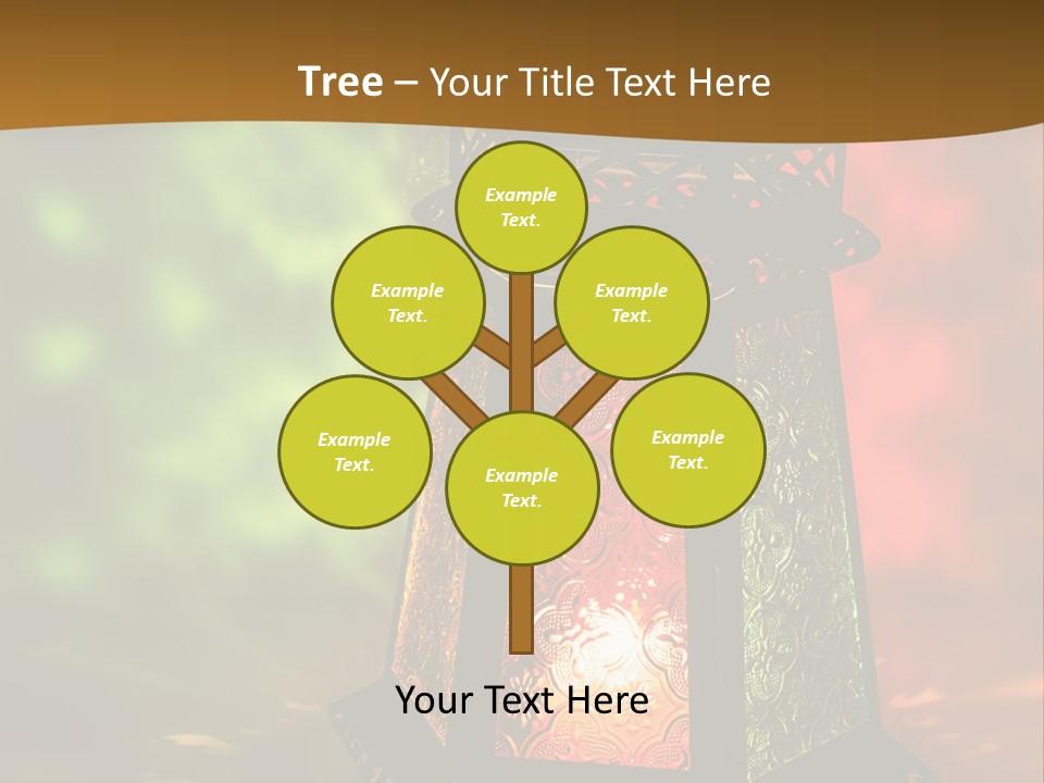 Holy Lamp Myth PowerPoint Template