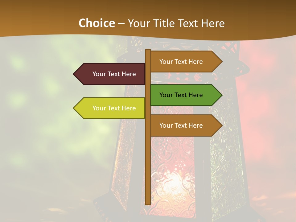 Holy Lamp Myth PowerPoint Template