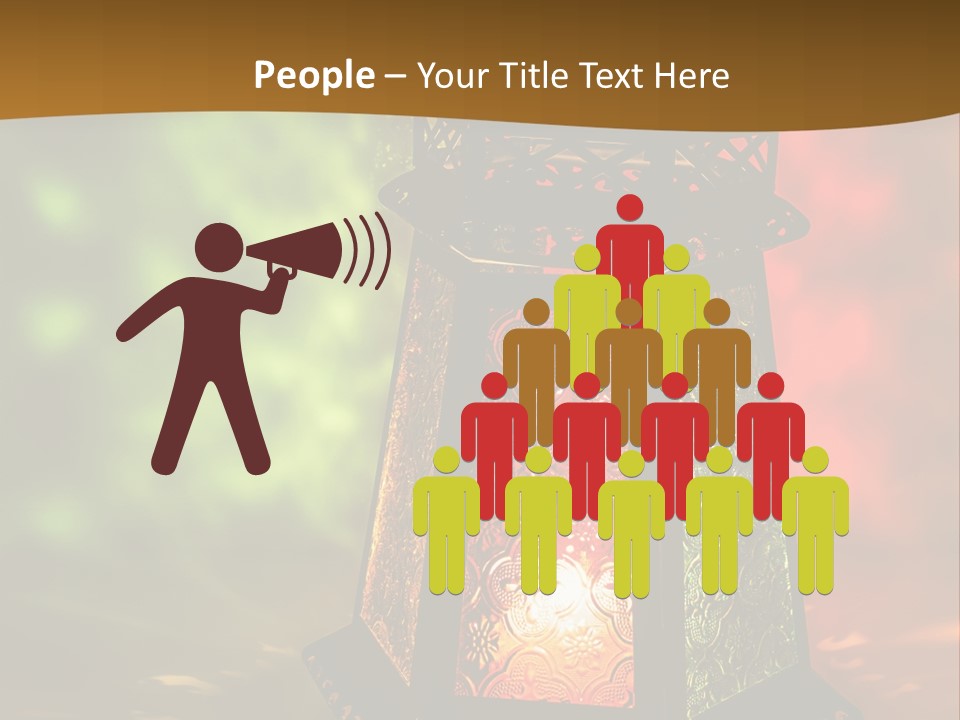 Holy Lamp Myth PowerPoint Template