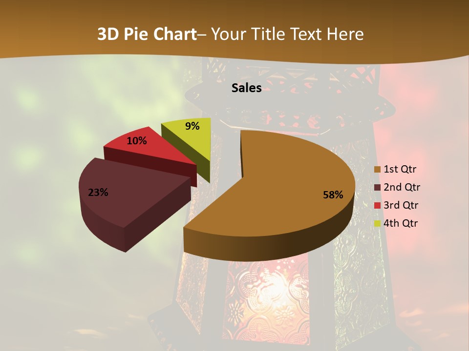 Holy Lamp Myth PowerPoint Template