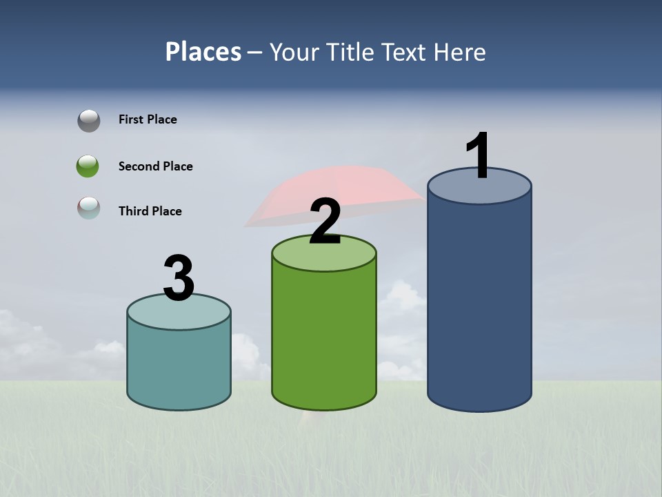 Action Cloud Red PowerPoint Template