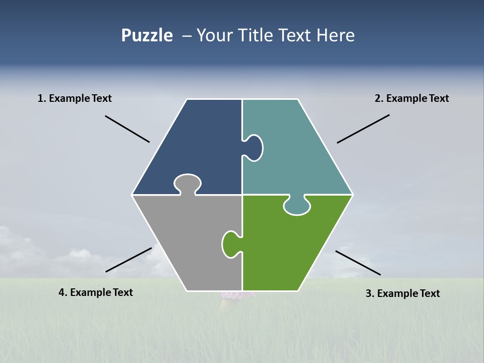 Action Cloud Red PowerPoint Template
